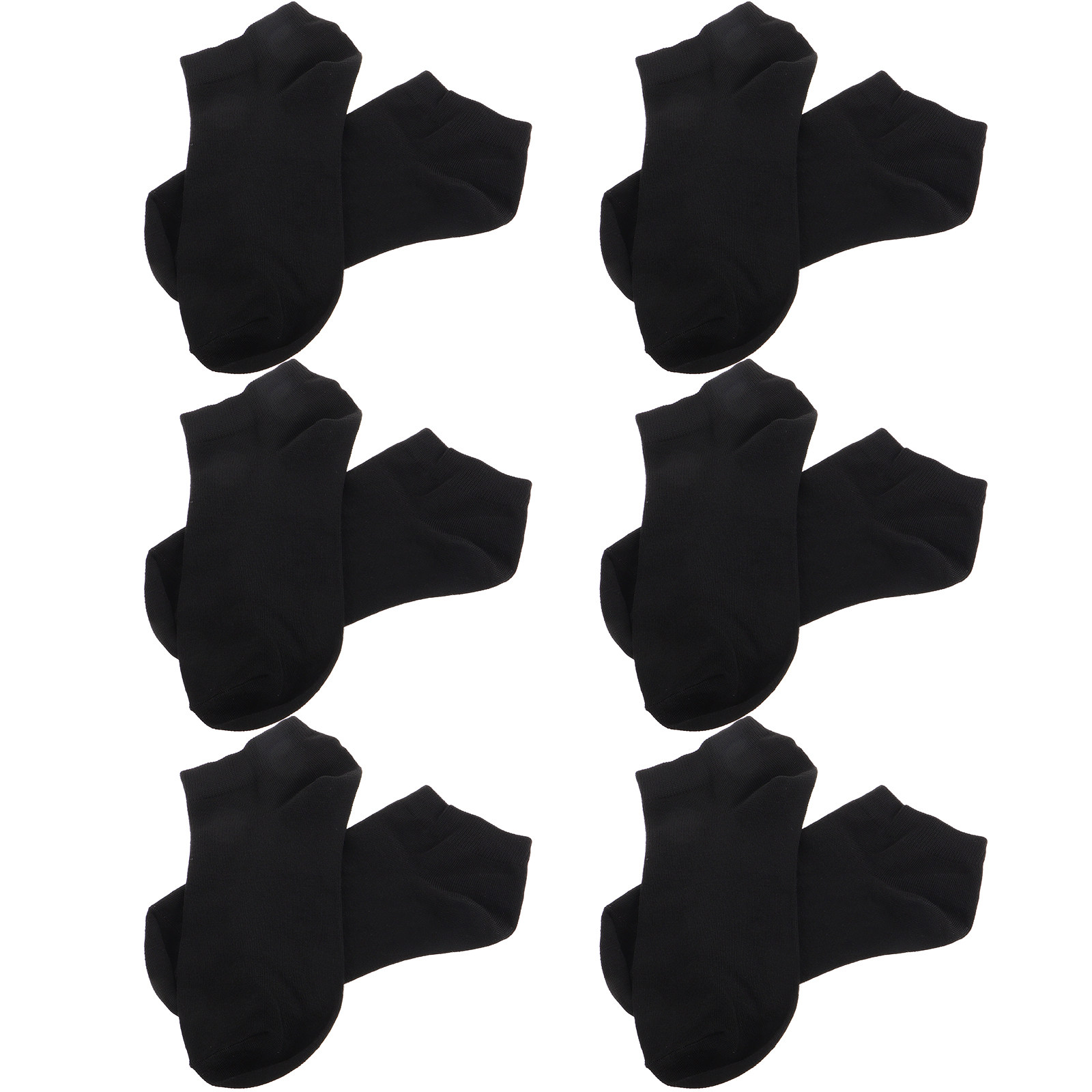 Invisibility Sock Loafer - 6 paar damesbootsokken, onzichtbaar, no-show design,