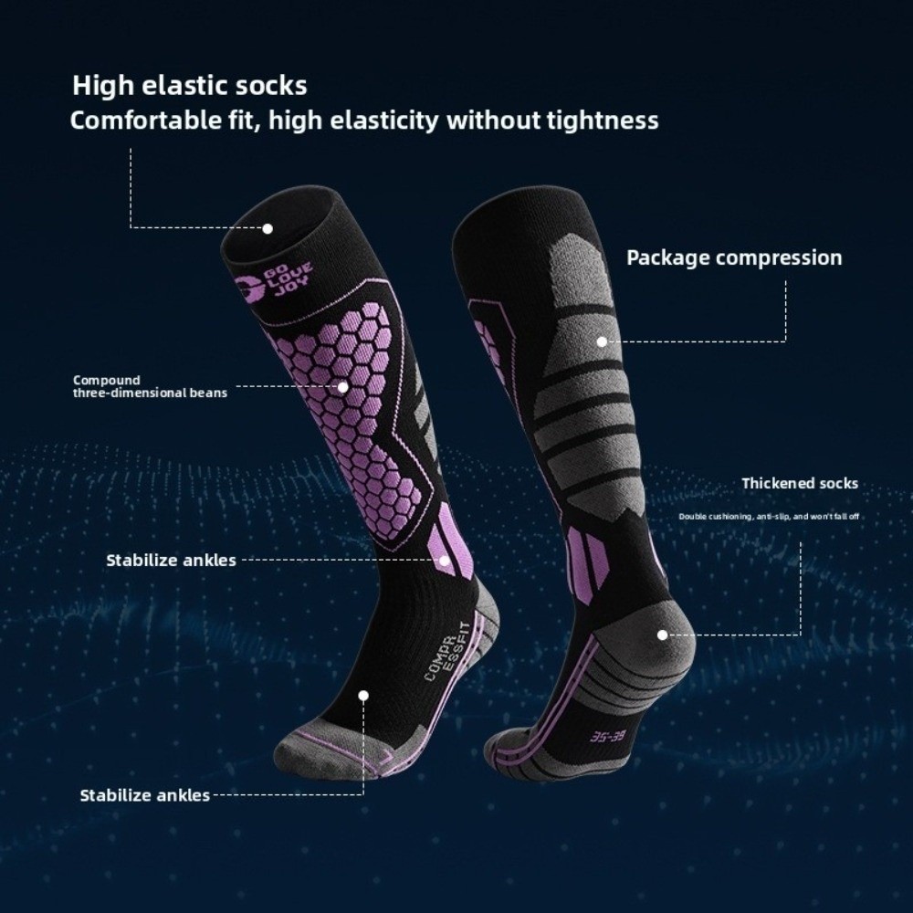 2 paar verdikte skisokken, ade - Thermal Sock Winter recensie en prijs