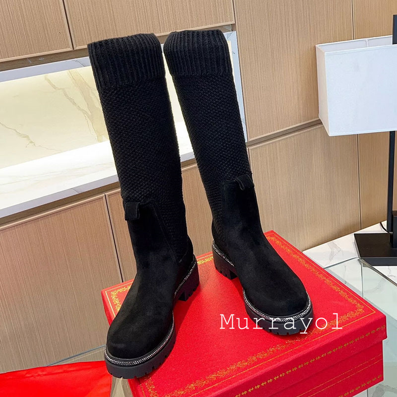 Knie Hoge Laarzen Herfst Winte - Knee High Sock Women recensie en prijs