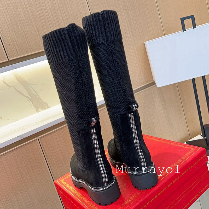 Knie Hoge Laarzen Herfst Winte - Knee High Sock Women recensie en prijs