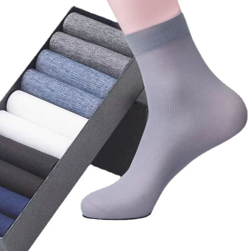 10Pairs Mannen Sokken Zomer Ul - Silk Sock Bamboo recensie en prijs
